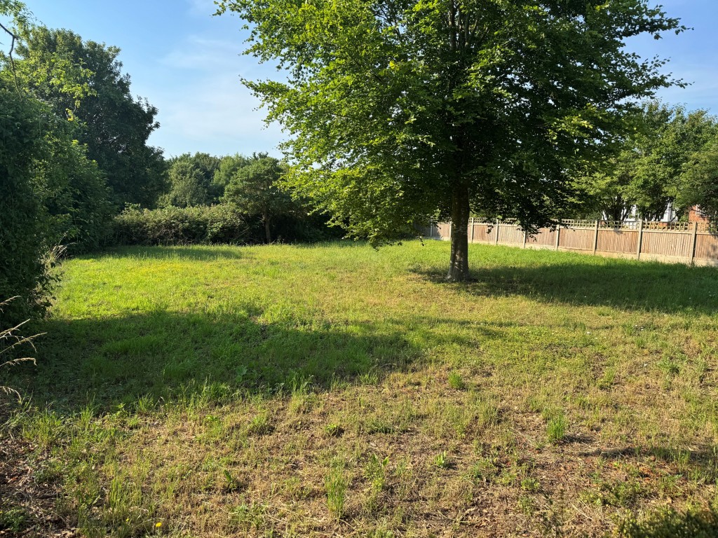 Lot: 103 - FREEHOLD SITE WITH FUTURE POTENTIAL - View of plot taken from the road side